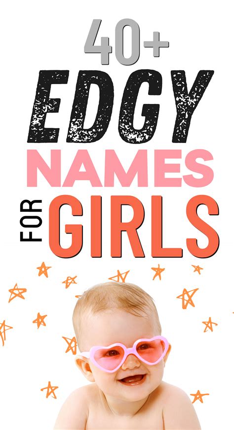 edgy rocker girl names|cool edgy girl names.